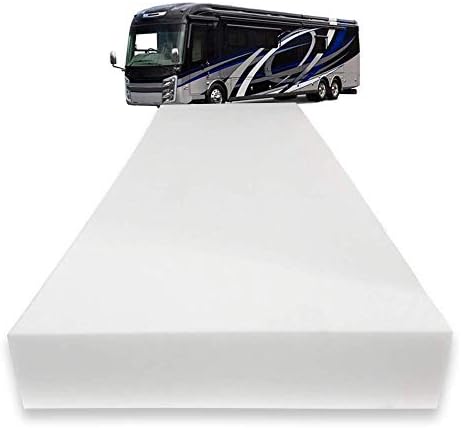 Foamma 2\u201D x 30\u201D x 72\u201D Truck, Camper, RV High-Density Bunk Mattress Topper, Made in USA, Comfortable, Travel Trailer, CertiPUR-US Certified, Cover Not Included Discount