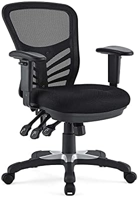 Modway EEI-757-BLK Articulate Ergonomic Mesh Office Chair in Black Discount